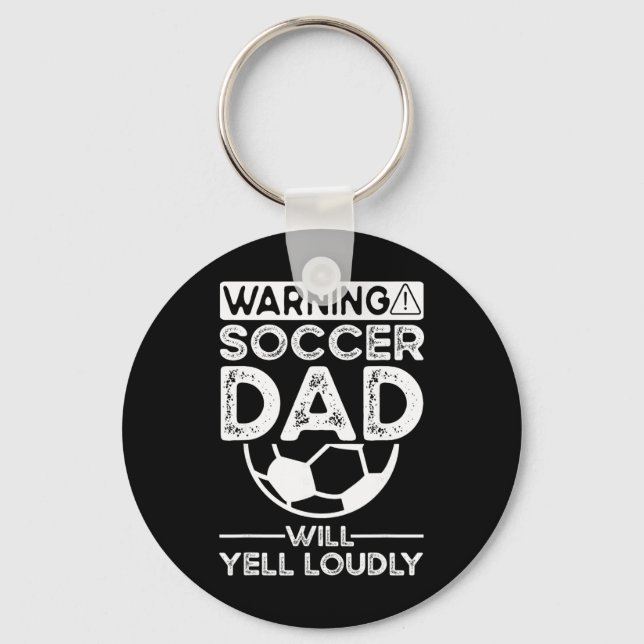 Soccer Dad _7  Keychain (Front)