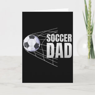 Soccer Dad Football Sport Footballer Soccer Player Card