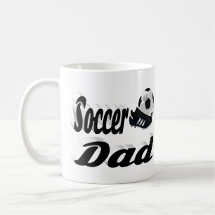 Soccer Dad half text Coffee Mug