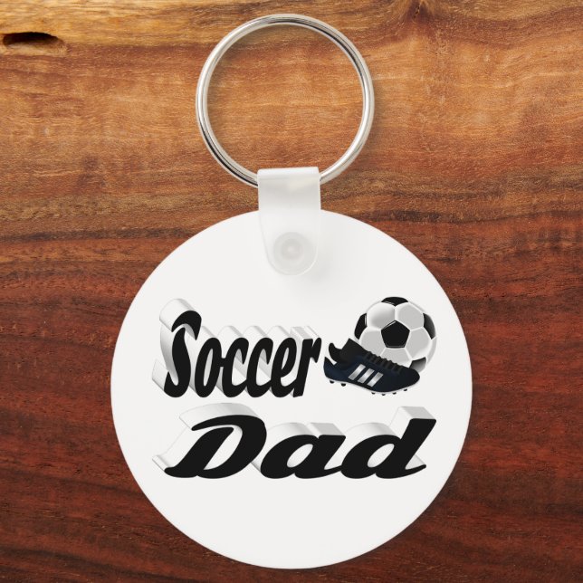 Soccer Dad  Keychain (Front)