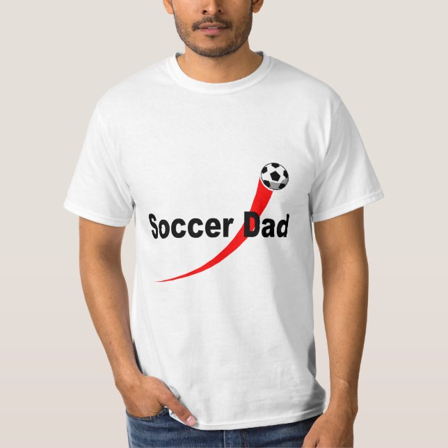 Soccer Dad (Rd/Blk) T-Shirt (Front)