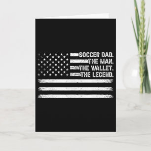 Soccer Dad The Wallet The Legend Father's Day _1 Card