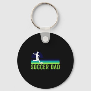 Soccer Dad Vintage Soccer 4 T Shirt Keychain