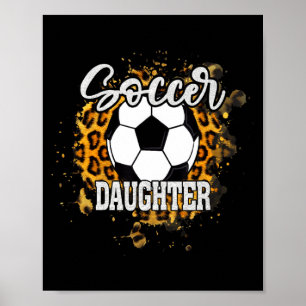 Soccer Daughter Vintage Soccer Family Matching 1 T Poster