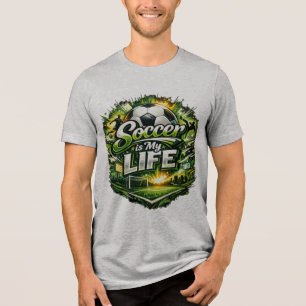 soccer Day Tri-Blend Shirt