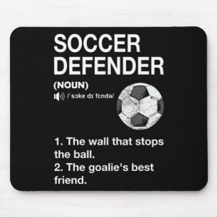 Soccer Defender Definition Soccer Player Footbyll  Mouse Pad