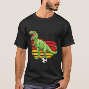 Soccer Dino Trex German Jersey Germany Flag Footll T-Shirt