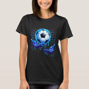 Soccer Drip Ice Cream Drip Funny For Sports Boys G T-Shirt