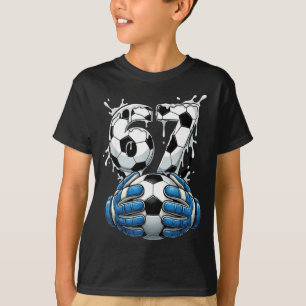 Soccer Drip Number 67 Boys Soccer Goalkeeper 67  T-Shirt