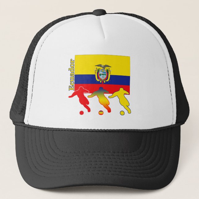 Soccer Ecuador Trucker Hat (Front)