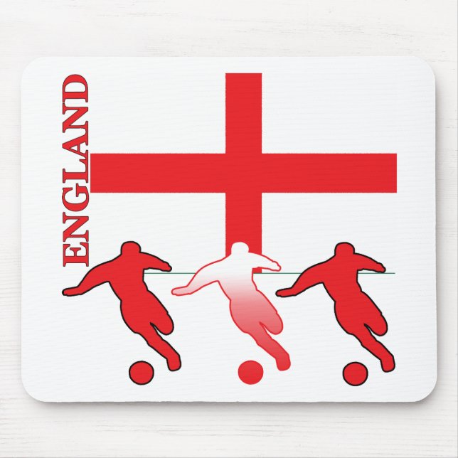 Soccer England Mousepad (Front)