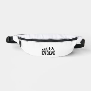 Soccer Evolution Vintage Vector Shirt Design_1 Fanny Pack