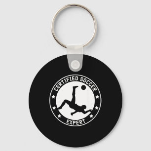 Soccer Expert Soccer Player  Keychain