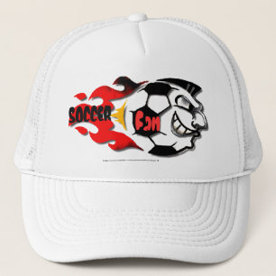 "Soccer Fan Madness-ball cap" Trucker Hat