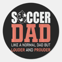 Soccer Father Like A Normal Dad Only Louder And