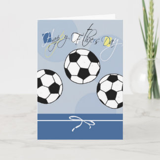 Soccer Father's Day Card