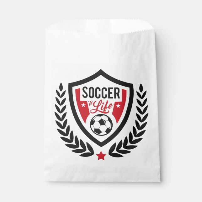 Soccer Favour Bag (Front)