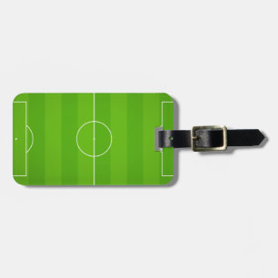 Soccer field Football Luggage Tag