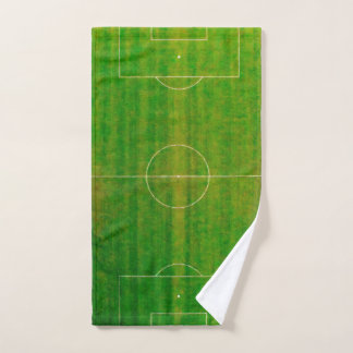 Soccer Field / Football Pitch (Style No. 2) Hand Towel