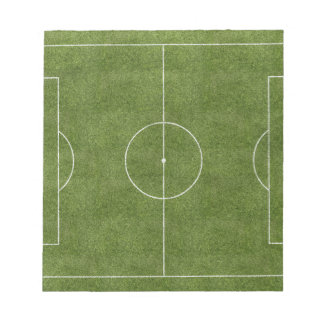 Soccer Field Notepad