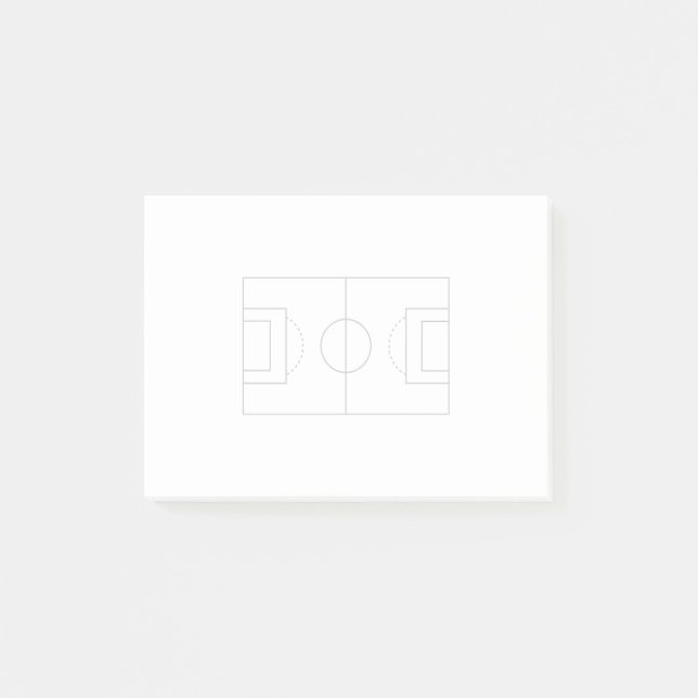 soccer field post-it notes (Front)