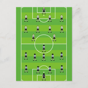 Soccer Field Postcard