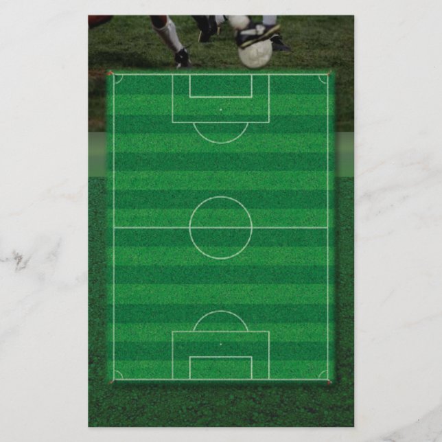 Soccer Field Stationery (Front)