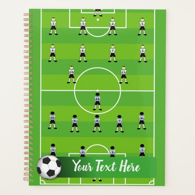 Soccer Field & Team Planner (Front)