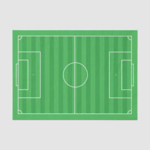 soccer field  tissue paper