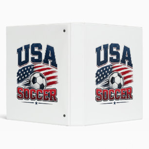 Soccer Football 2026 USA Binder