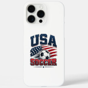 Soccer Football 2026 USA iPhone 16 Pro Max Case