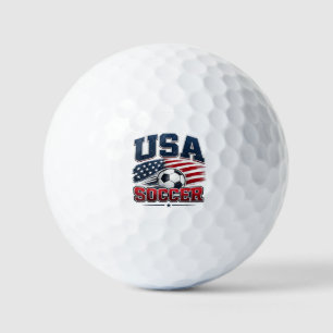 Soccer Football 2026 USA Golf Balls