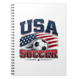 Soccer Football 2026 USA Notebook