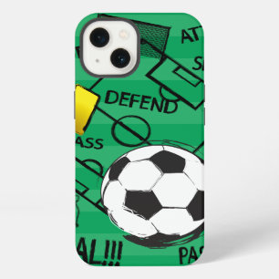 Soccer Football Attack Goal iPhone 13 Case