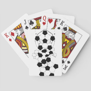 Soccer Football Ball pattern design Playing Cards