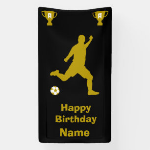 Soccer Football  Birthday  Banner