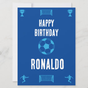 Soccer Football Birthday Banner