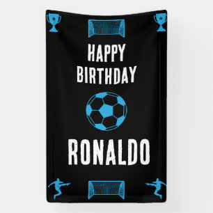 Soccer Football  Birthday  Banner
