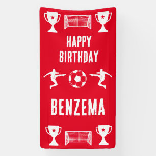 Soccer Football  Birthday  Banner
