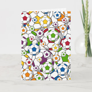 Soccer Football Birthday Card