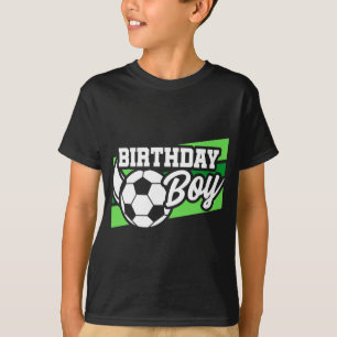 Soccer Football Birthday Party Kids Birthday Boy T T-Shirt
