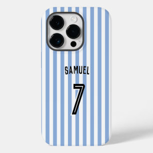 Soccer Football Boy Custom Player & Number iPhone 14 Pro Case