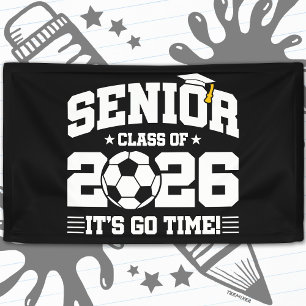 Soccer Football Class 2026 Graduation Senior 2026 Banner