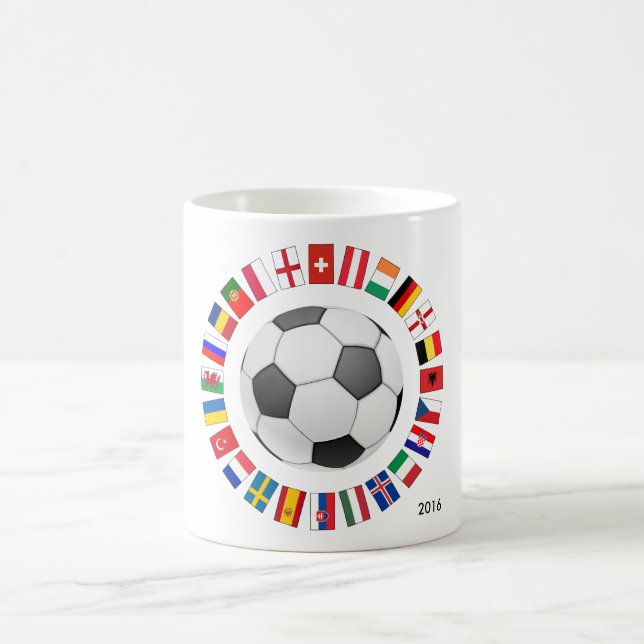 Soccer Football European Championship 2016 Coffee Mug (Center)
