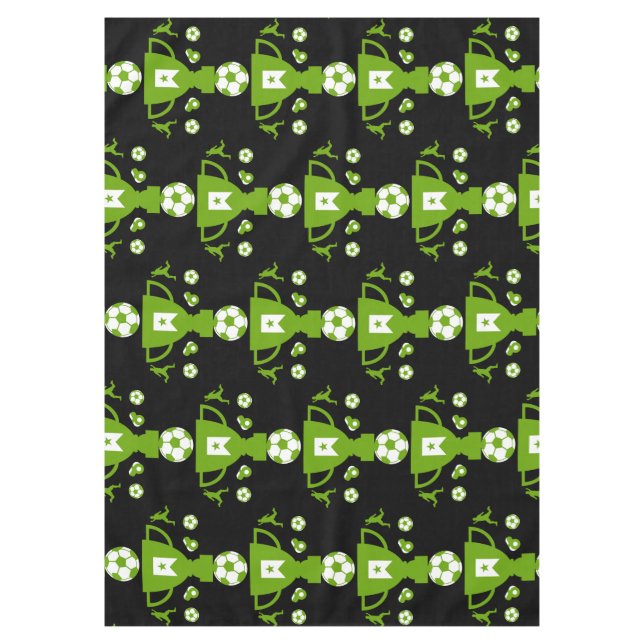 Soccer Football Fan   Tablecloth (Front)