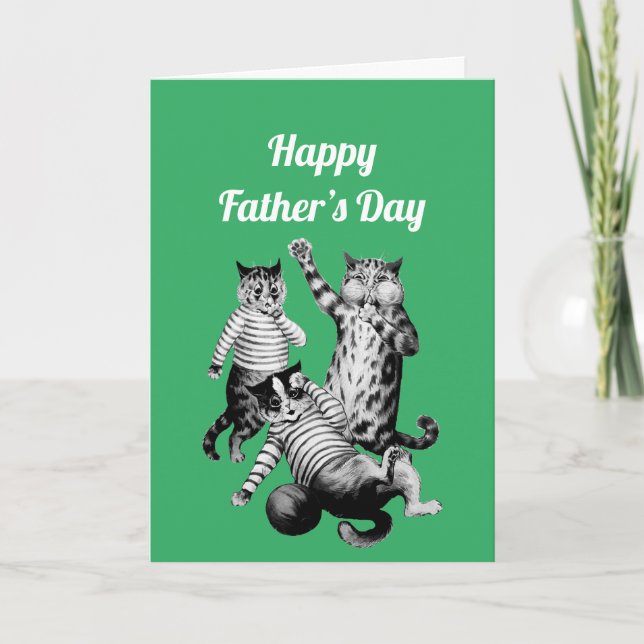 Soccer Football Father’s Day Card (Front)