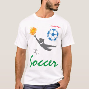 Soccer football funny unique customizable T-Shirt