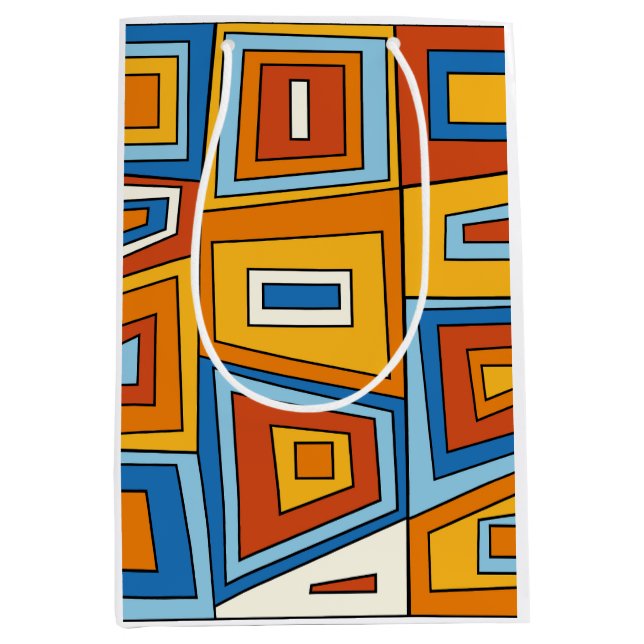 Soccer Football Medium Gift Bag (Front)