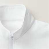 Soccer Football  Netherlands Custom Date Embroidered Jacket (Detail - Neck (in White))