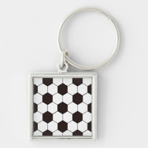 soccer Football pattern Keychain